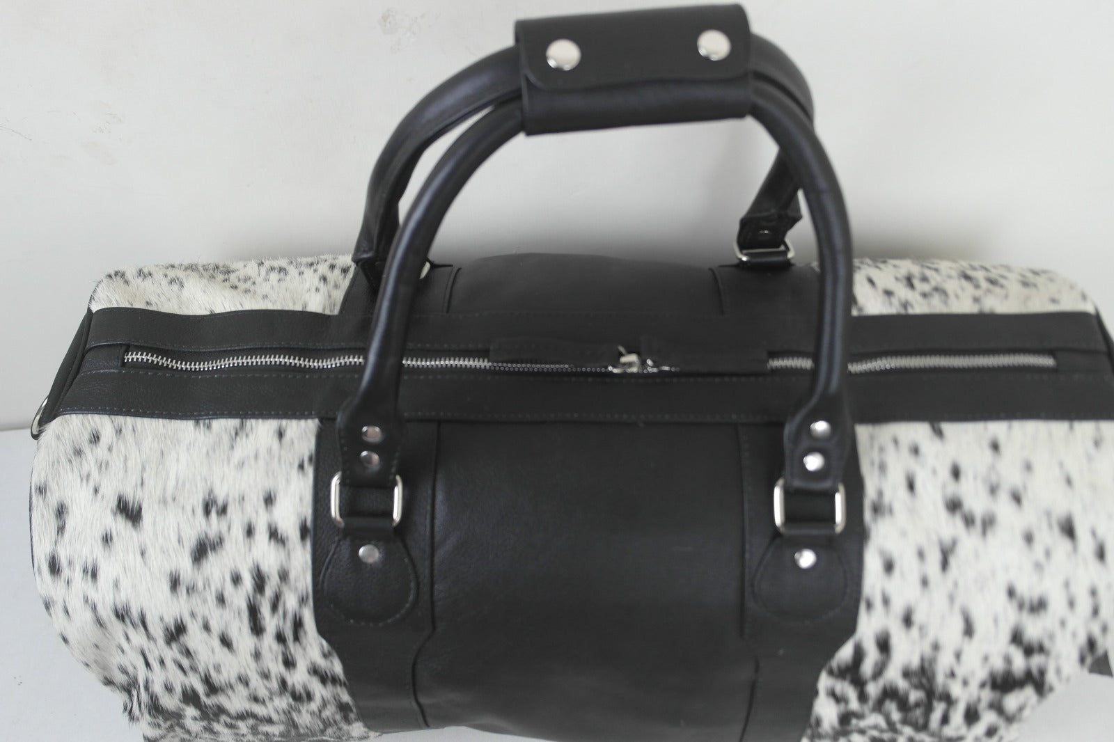Genuine Cowhide Duffle Bag