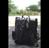 Classic Cowhide Leather Backpack – Durable & Versatile