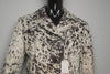 Cowhide Western Style Jacket - Hair on Hide Leather, Unique Cowboy Coat