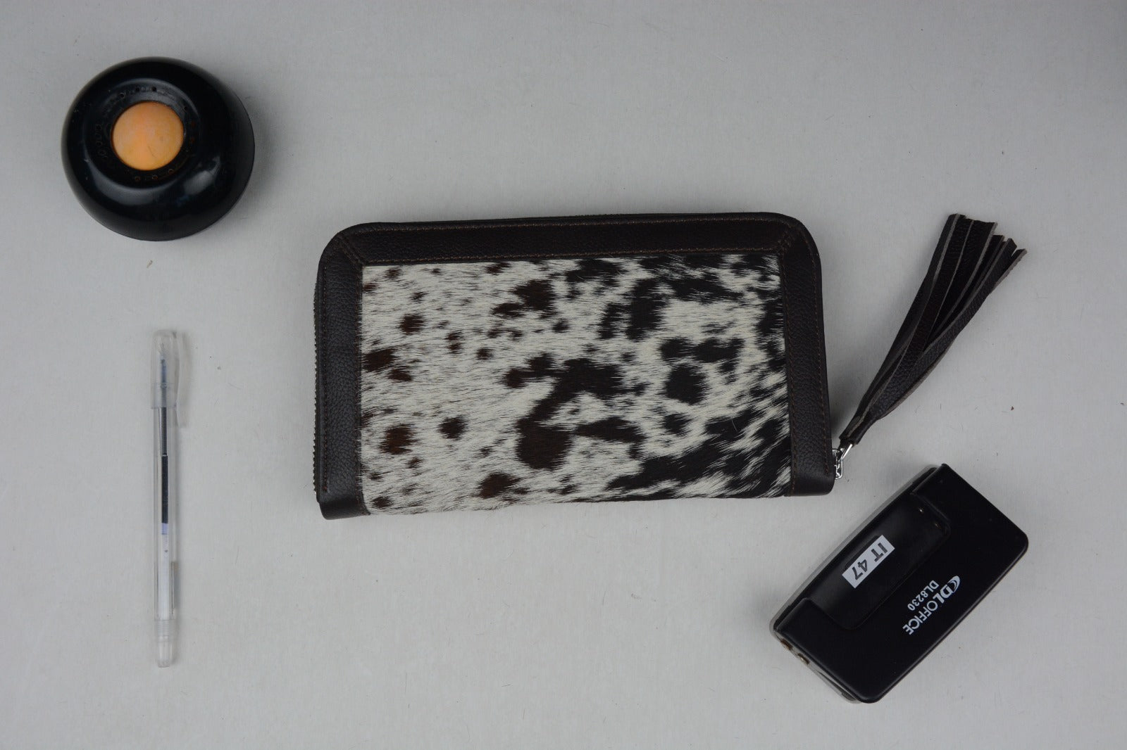 LAXURA sMALL- Women Cowhide leather Clutch