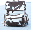 Classic Cowhide Leather Backpack – Durable & Versatile