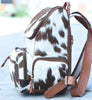 Classic Cowhide Leather Backpack – Durable & Versatile