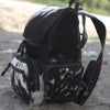 Classic Cowhide Leather Backpack – Durable & Versatile