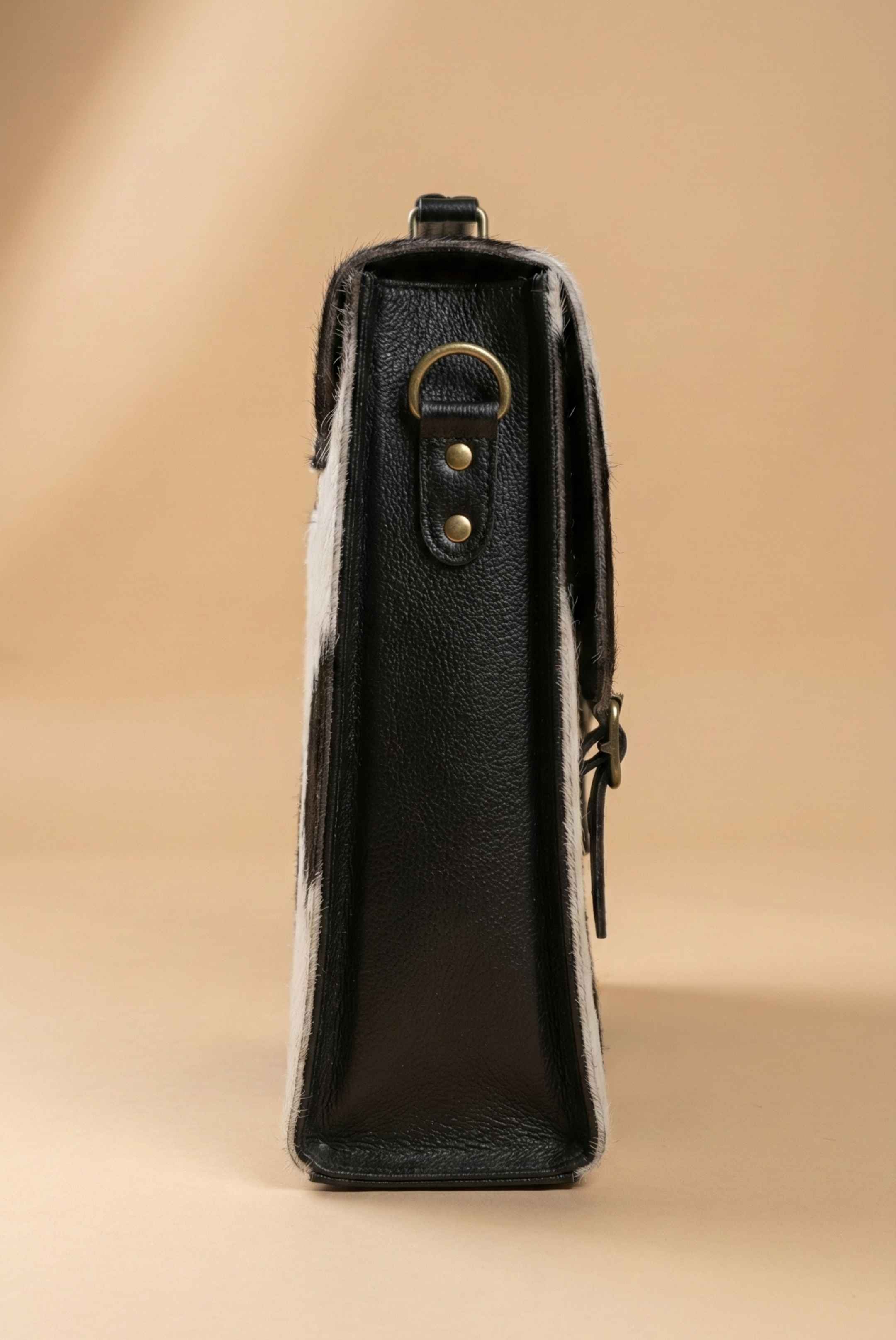 Cowhide Leather Laptop Bag - Premium Quality