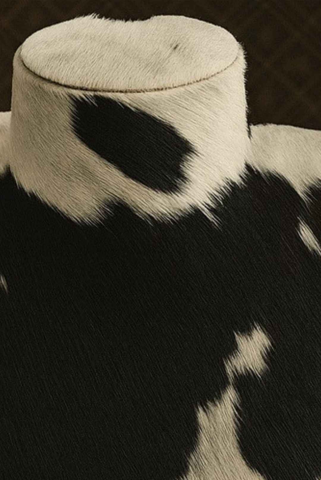 Cowhide Jewelry Stand