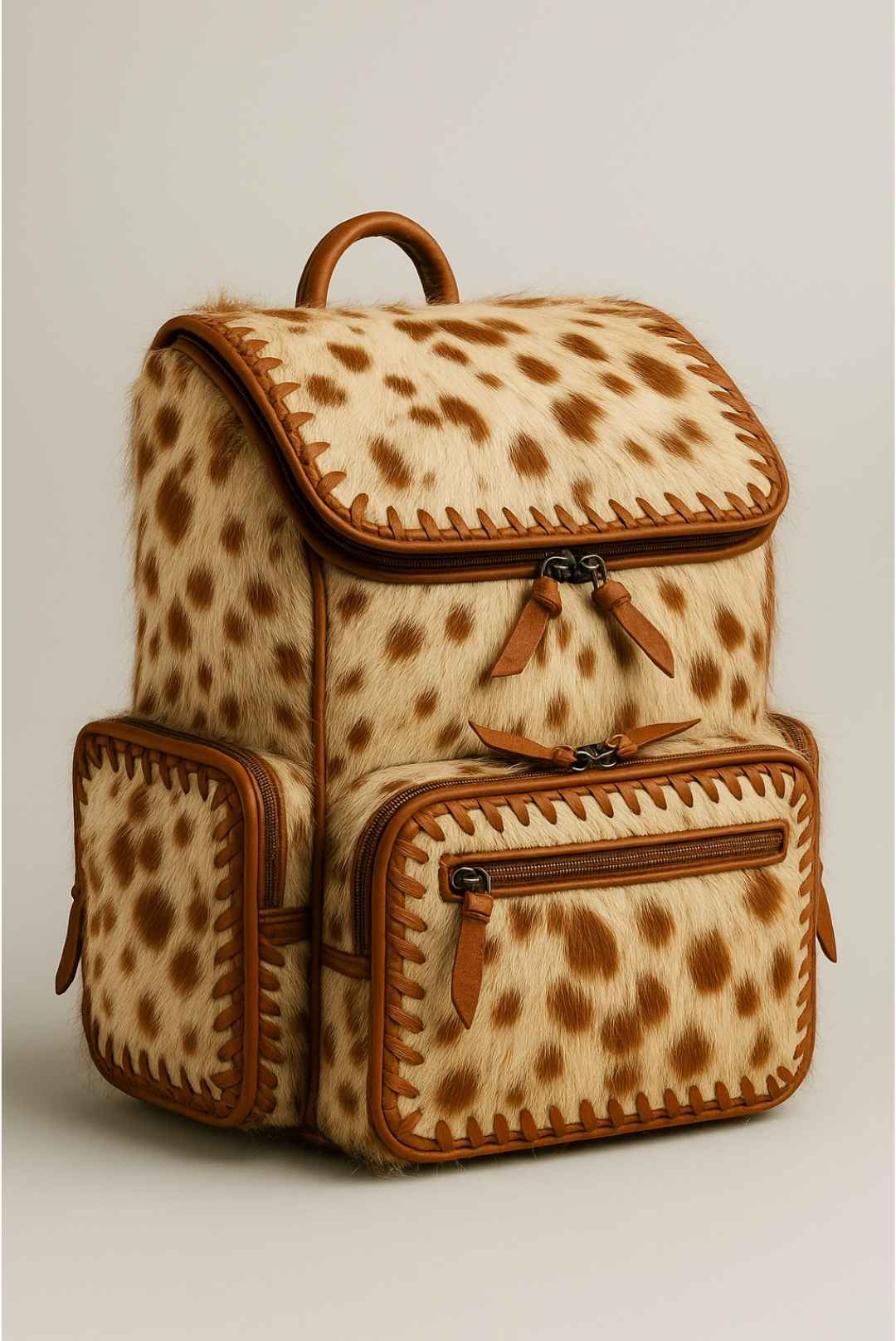 Cowhide Leather Backpack