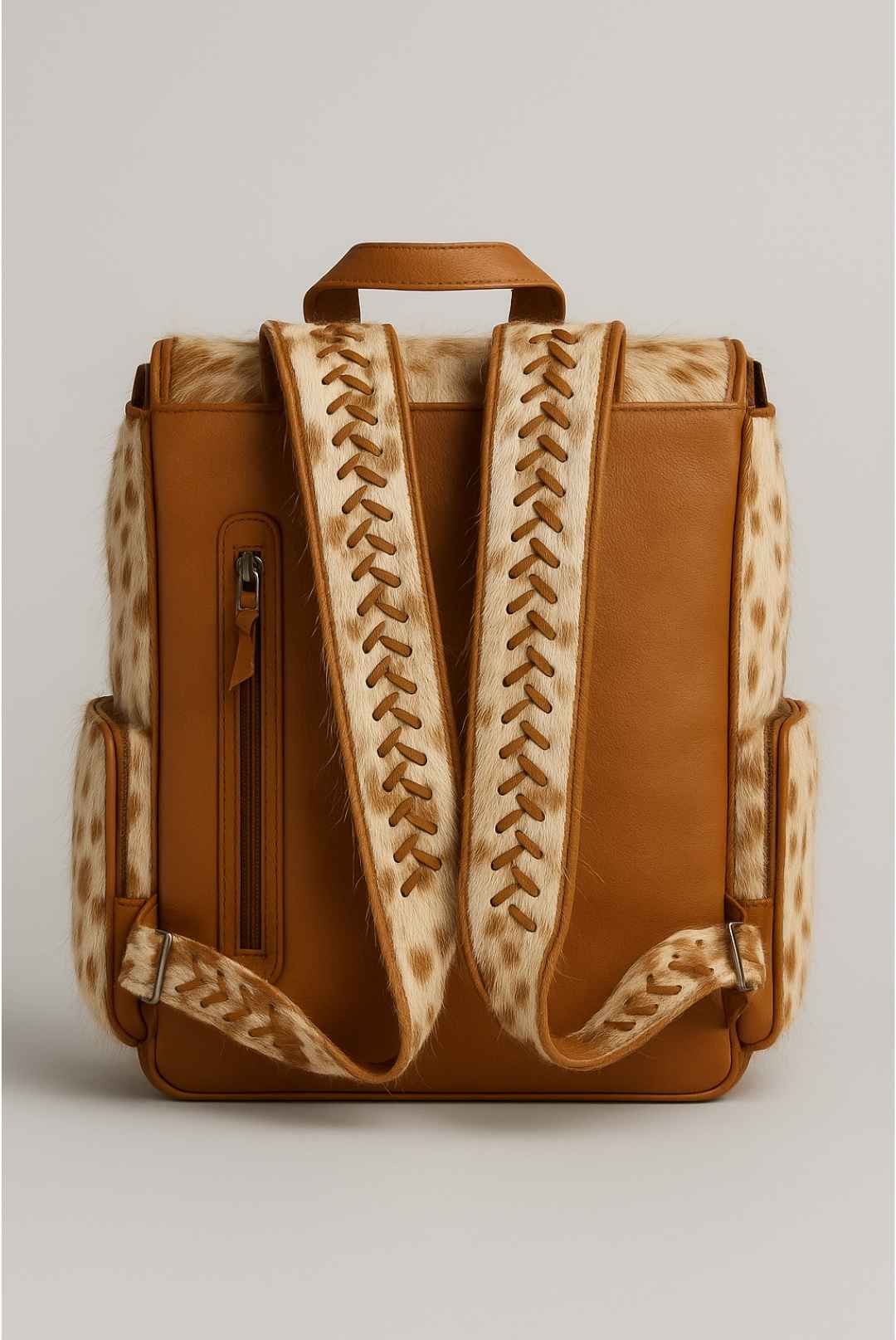 Cowhide Leather Backpack