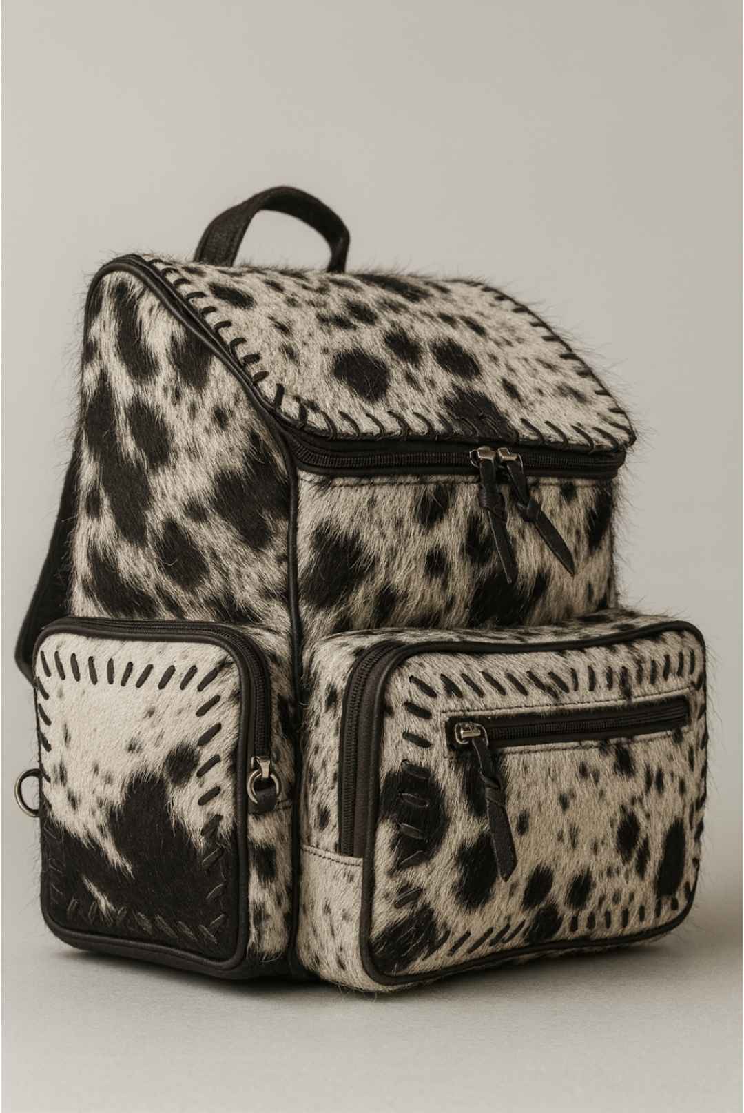 Cowhide Leather Backpack