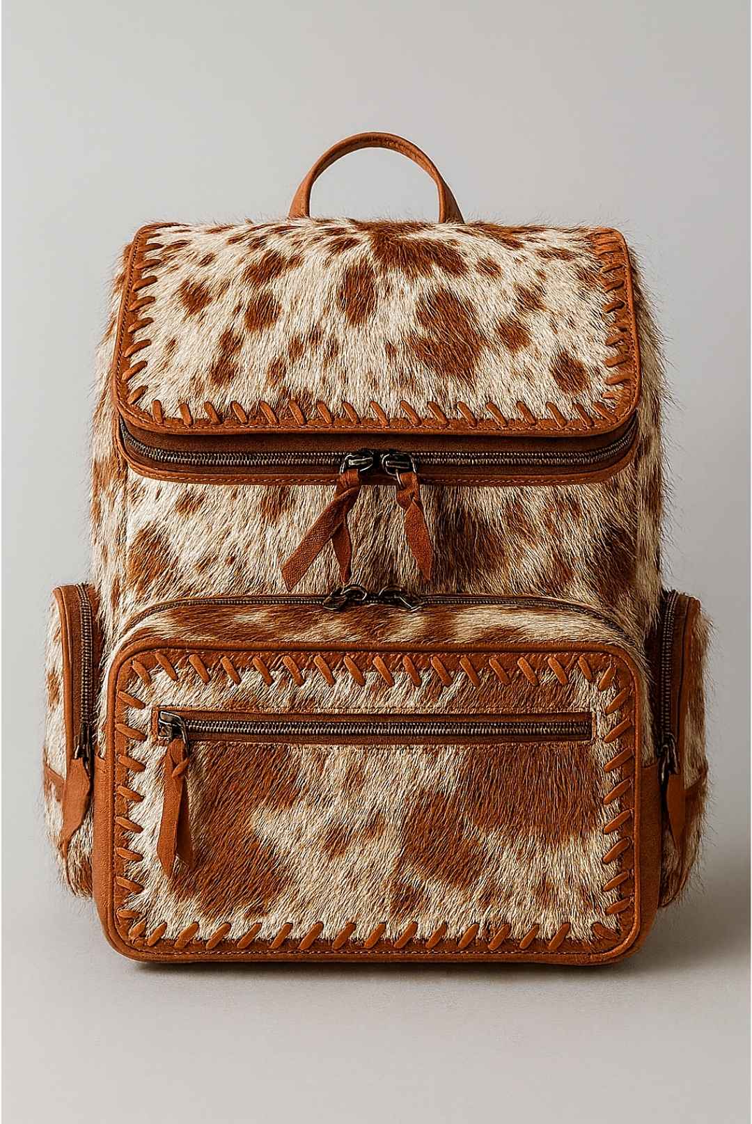 Cowhide Leather Backpack