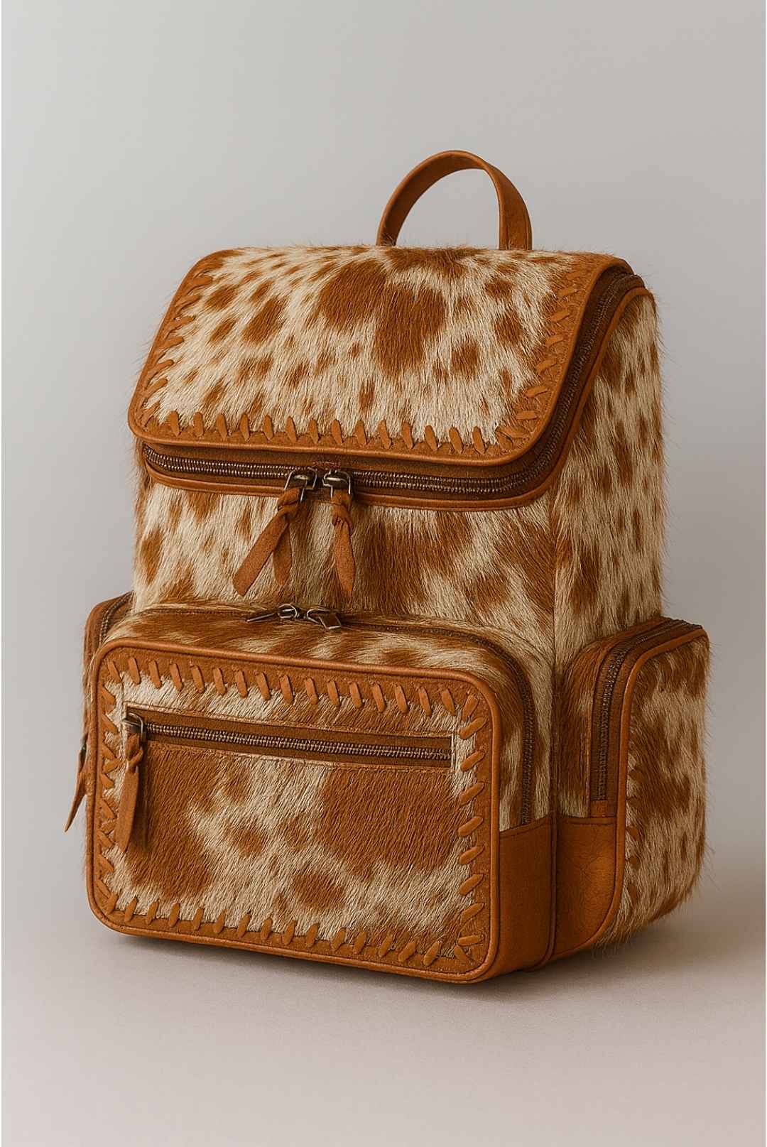 Cowhide Leather Backpack