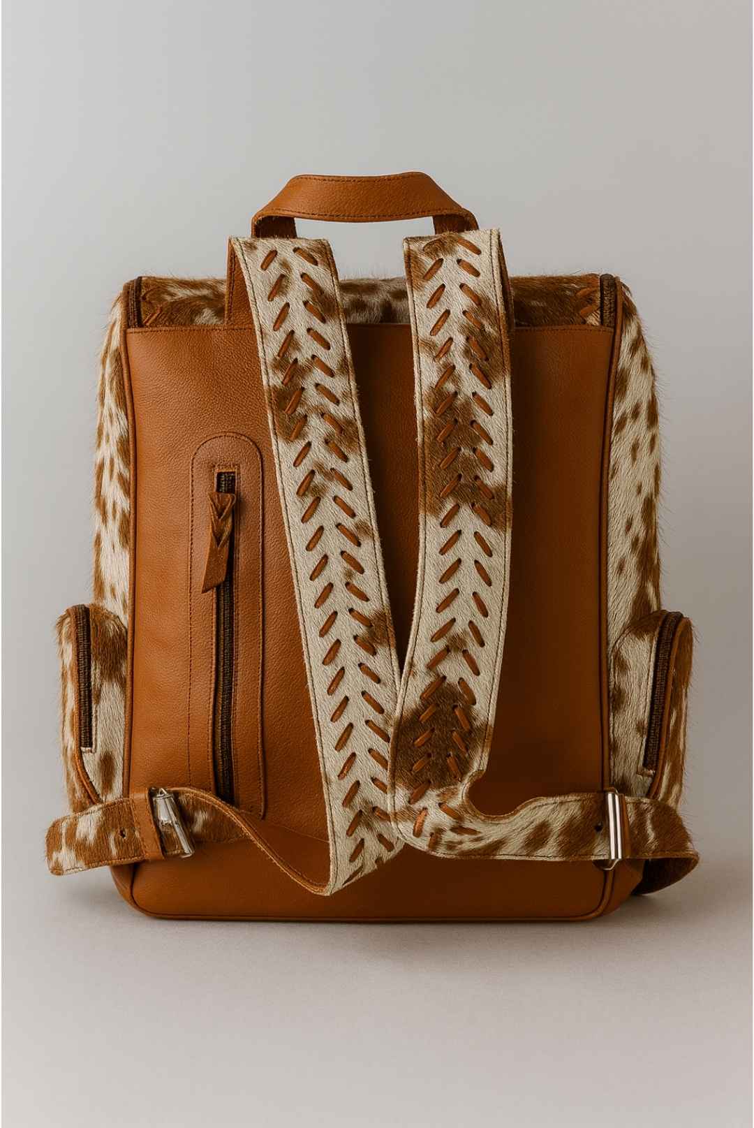 Cowhide Leather Backpack