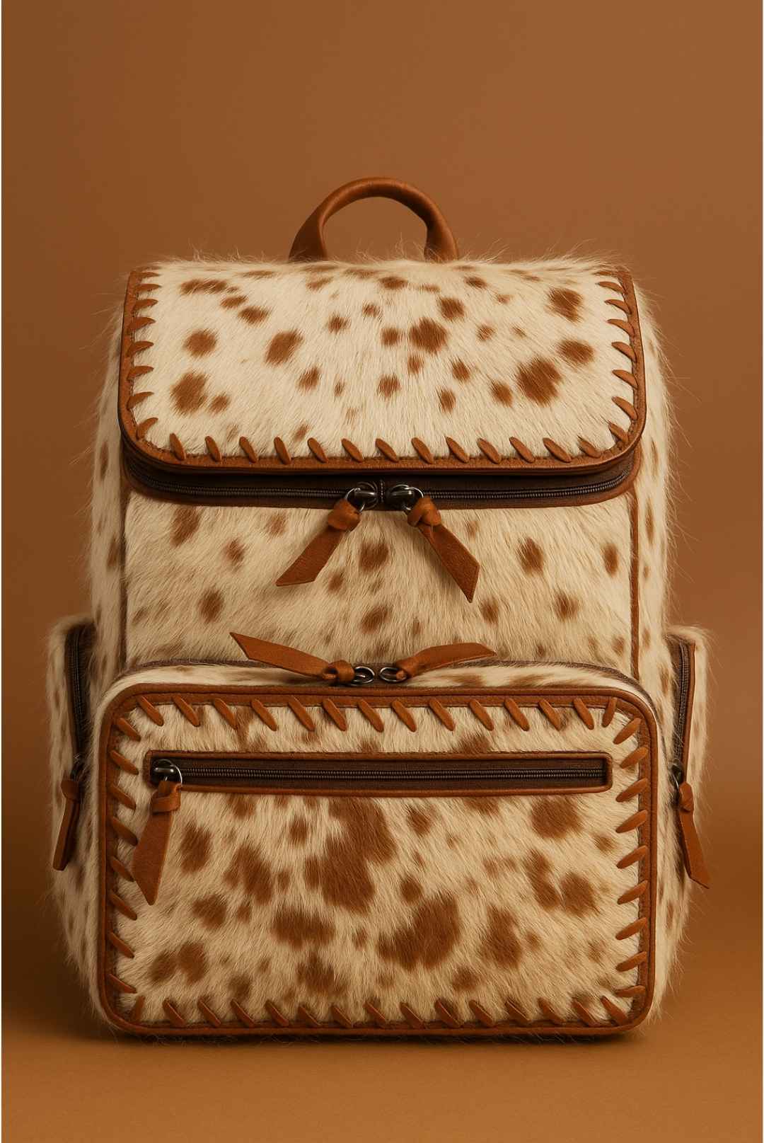 Cowhide Leather Backpack
