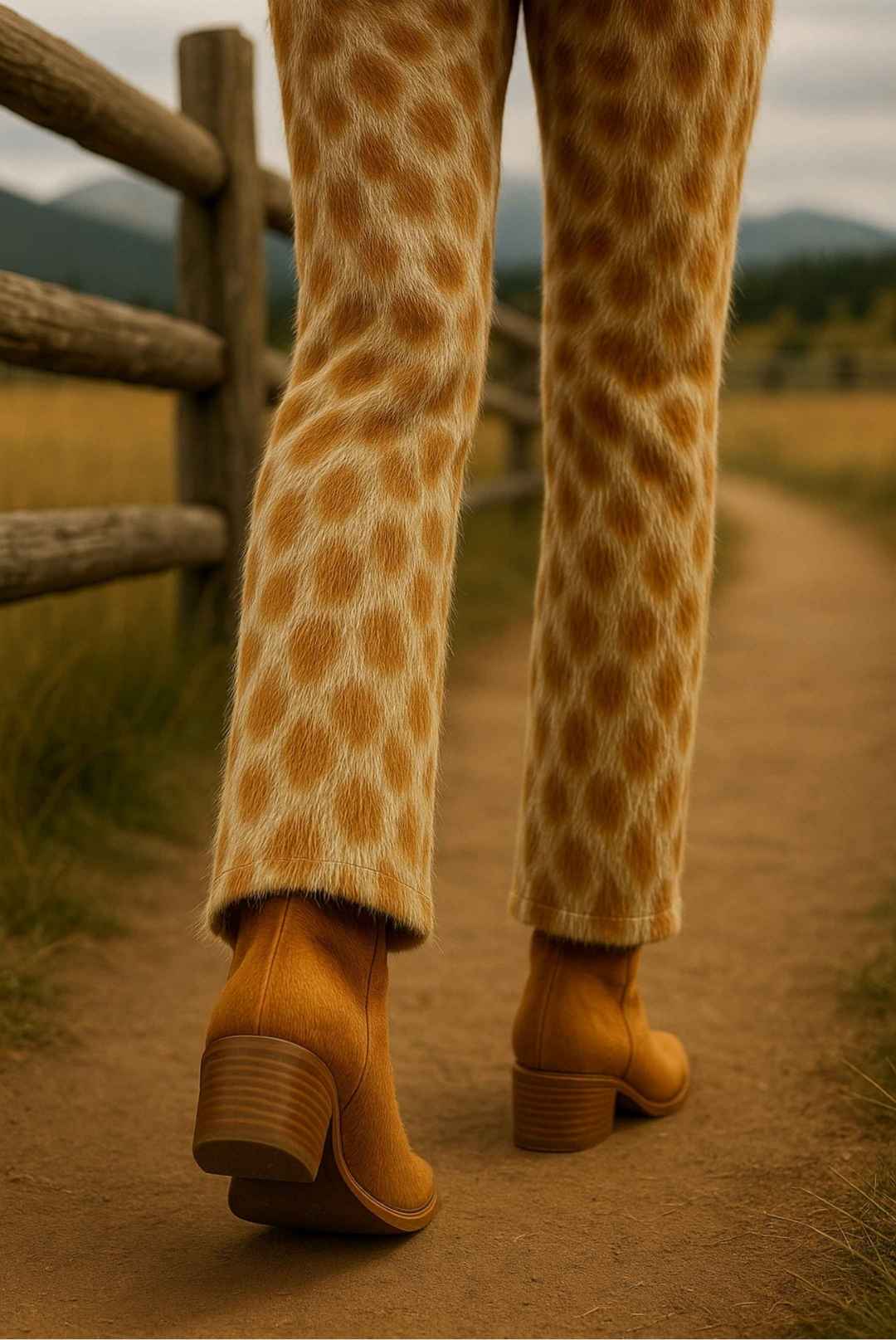 Cowhide Leather Pants