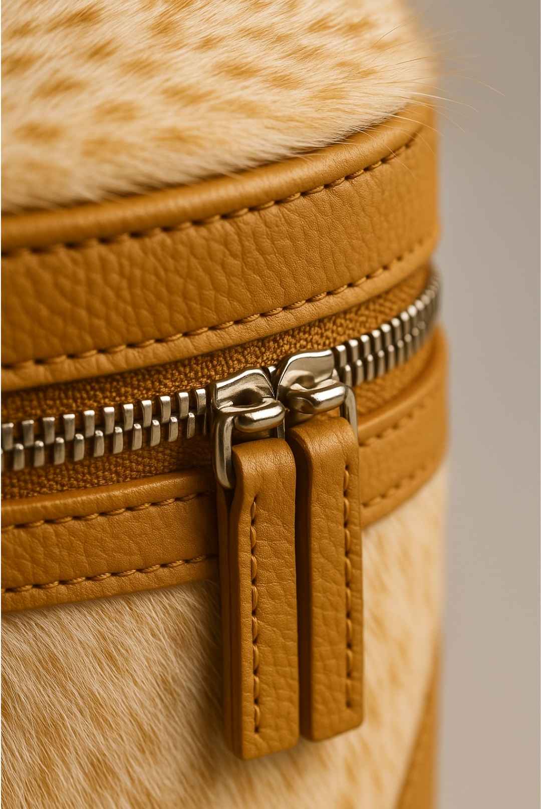 Cowhide Jewelry Box – Travel Friendly Leather Organizer