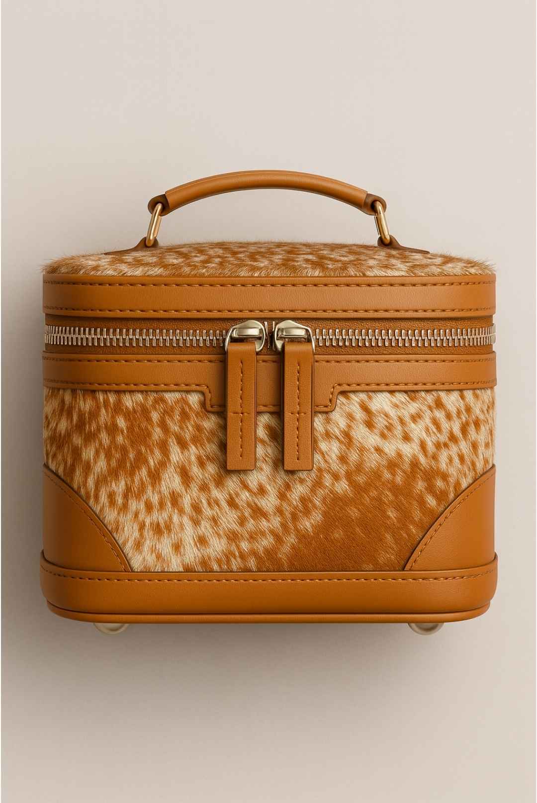 Cowhide Jewelry Box – Travel Friendly Leather Organizer