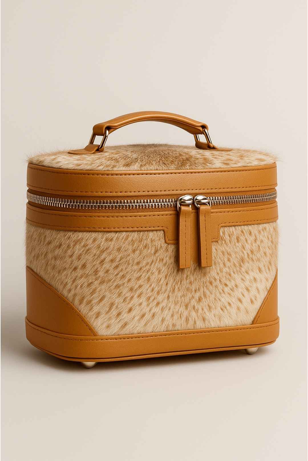 Cowhide Jewelry Box – Travel Friendly Leather Organizer