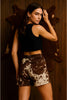 cowhide long shorts