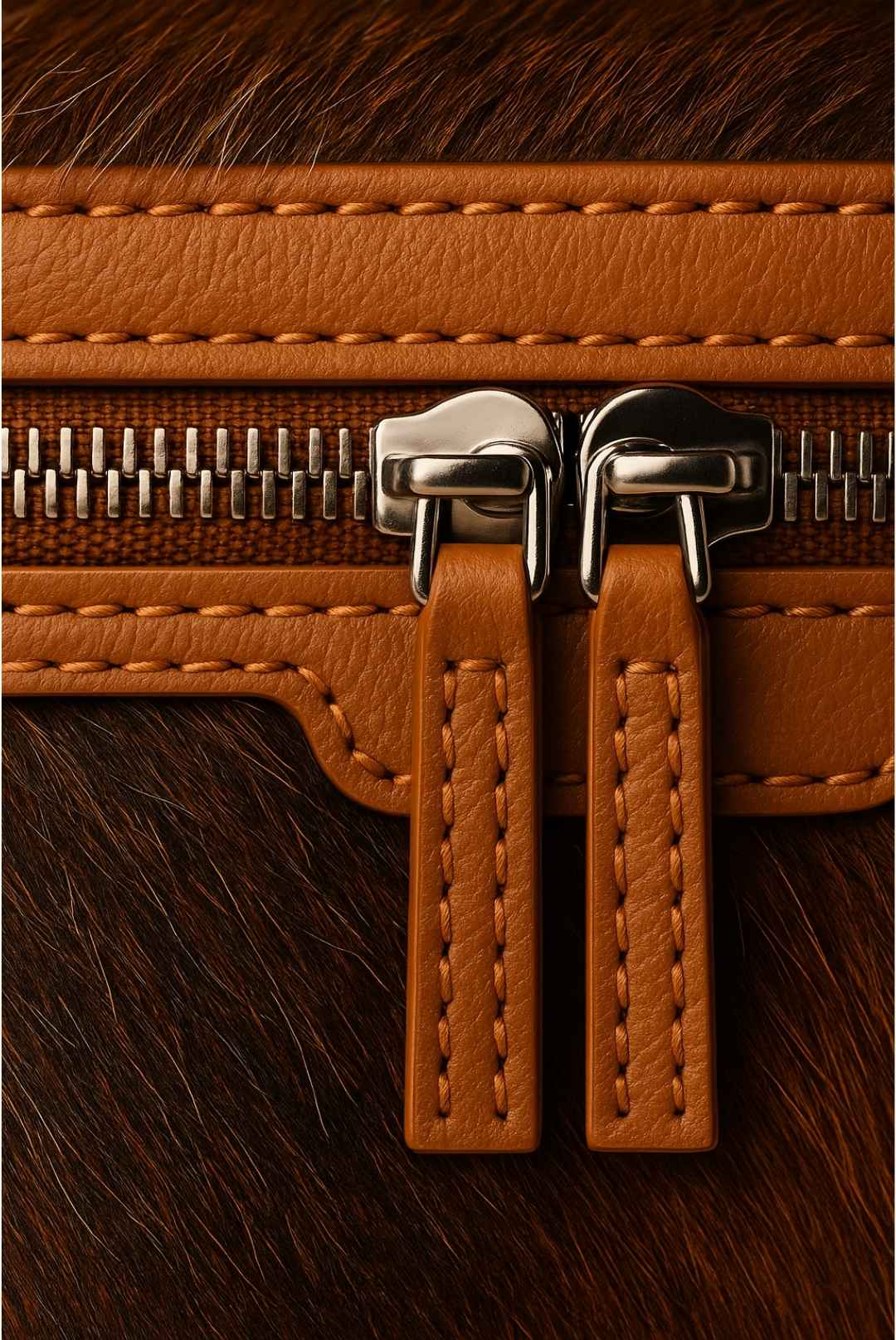 Heritage Cowhide Jewelry Box – Handcrafted Leather Organizer