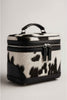 Heritage Cowhide Jewelry Box – Handcrafted Leather Organizer