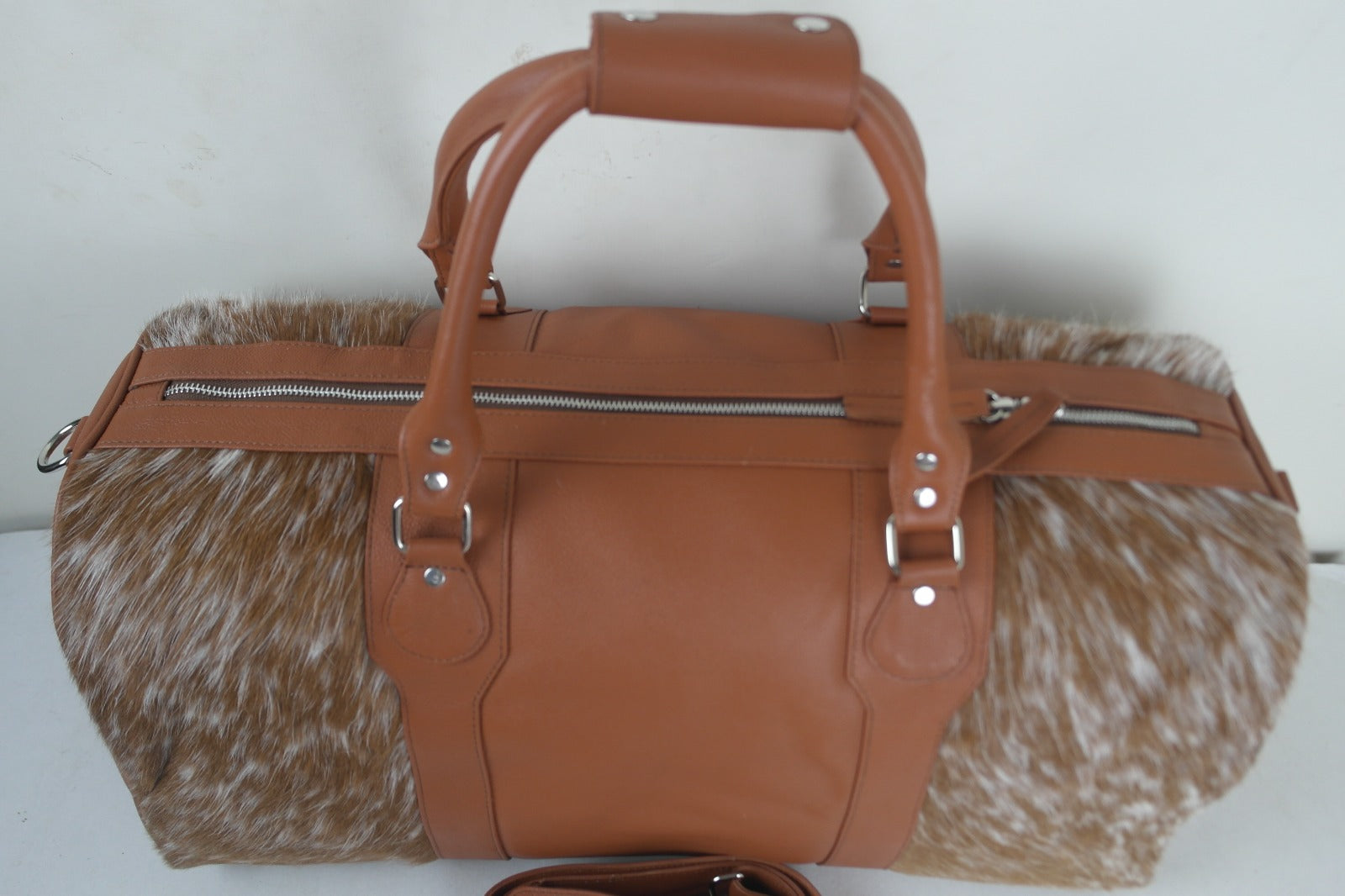 Cowhide Duffel Bag