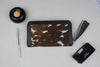 LAXURA sMALL- Hairon Cowhide Clutch