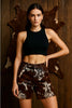 Hair-on-hide Cowhide Shorts