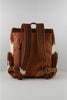Hair-On Cowhide Backpack - Whipstitch Pattern