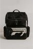 Hair-On Cowhide Backpack - Whipstitch Pattern
