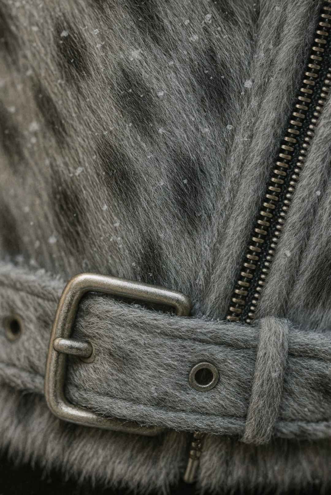 Hair on Hide Leather Jacket