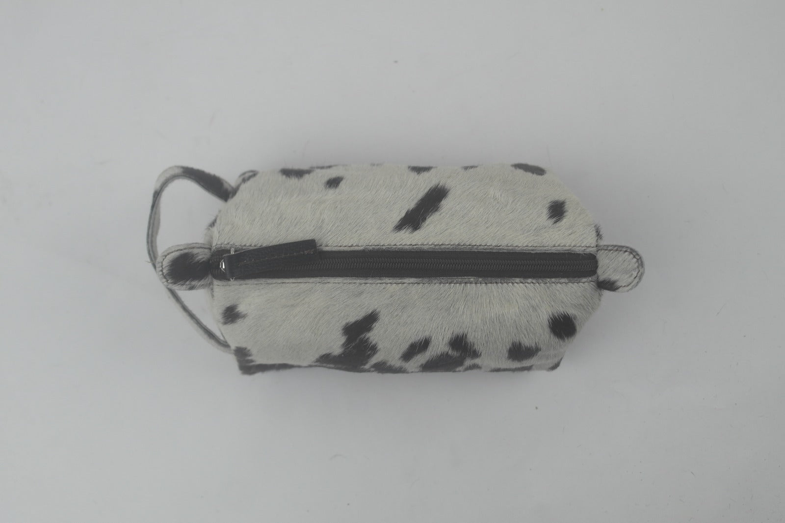 Cowhide Makeup Bag