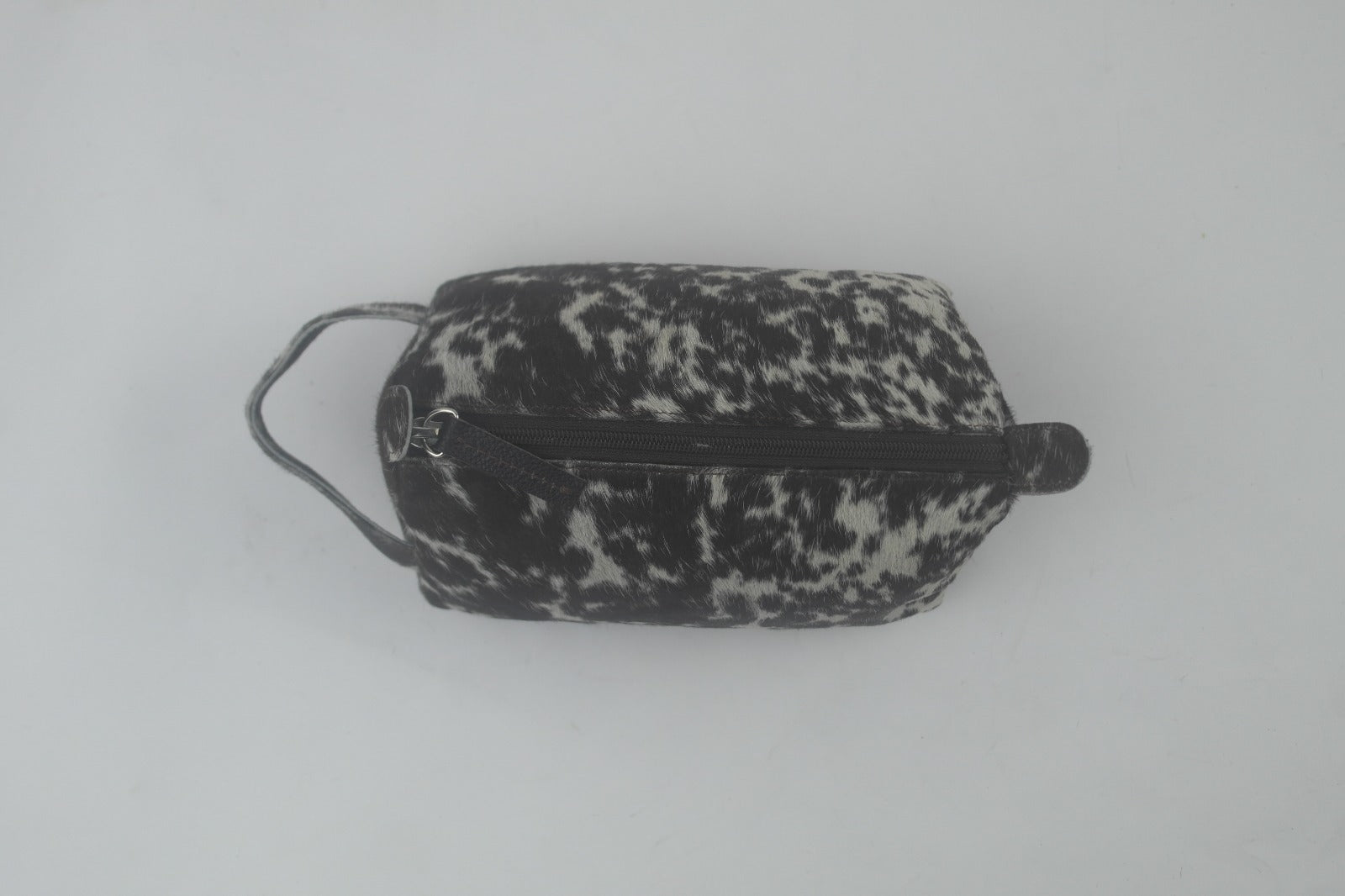 Cowhide Makeup Bag