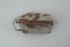 Cowhide Makeup Bag