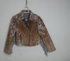 Women's Cowhide Fringe Jacket | Edgy & Fashionable