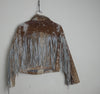 Women's Cowhide Fringe Jacket | Edgy & Fashionable