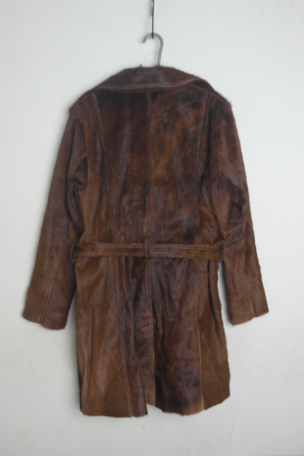 Cowhide Trench Coat