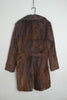Cowhide Trench Coat