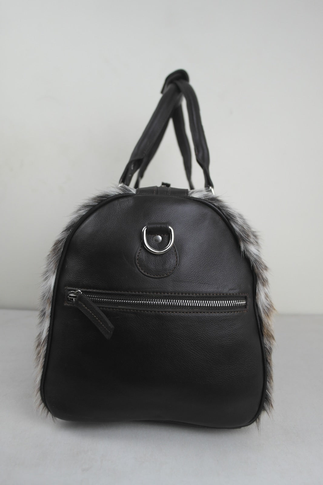 Cowhide Duffel Bag
