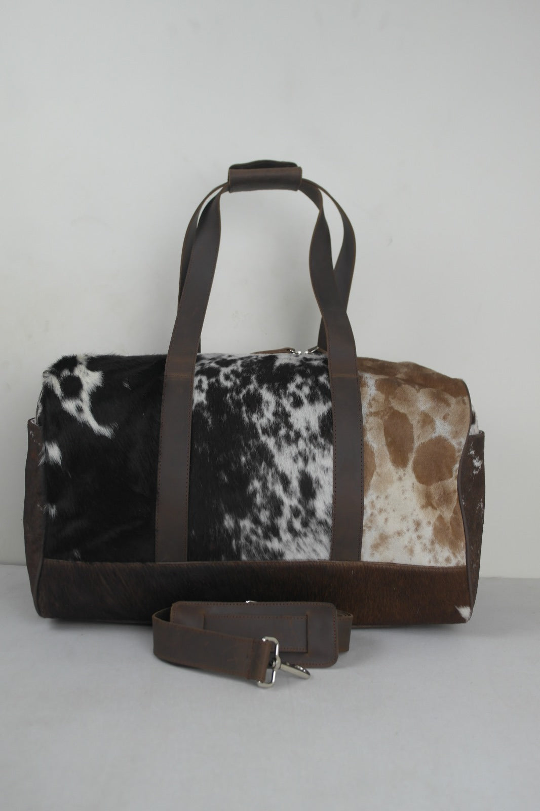 Cowhide Duffel Bag