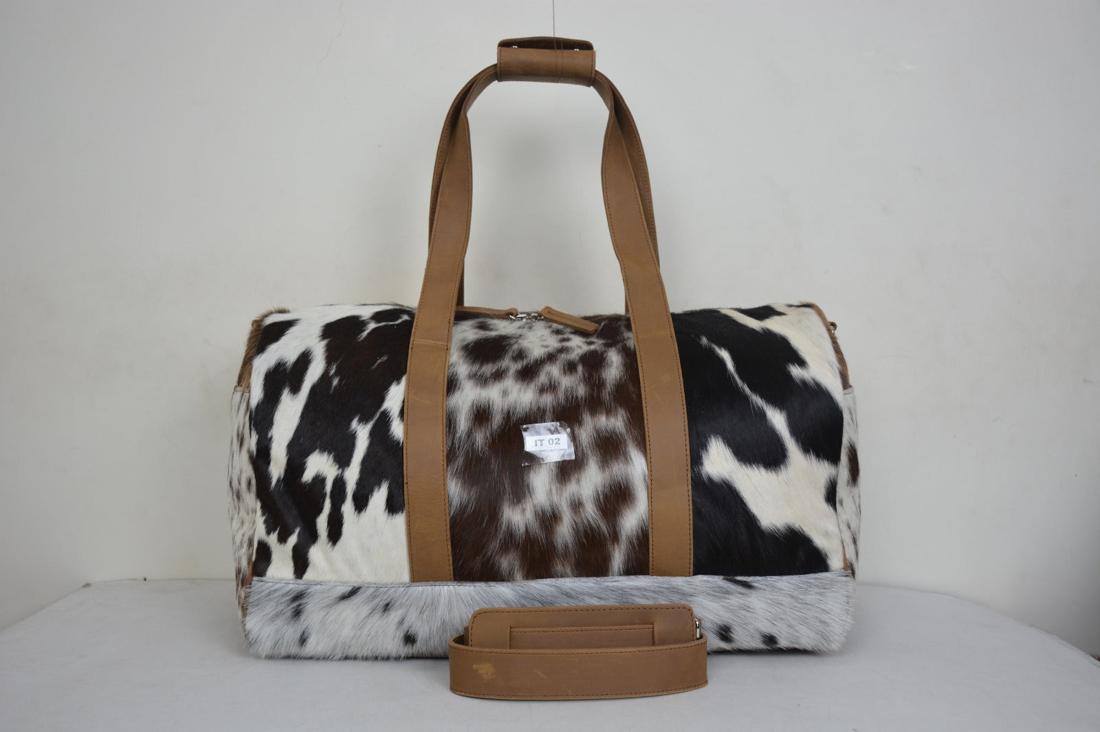 100% Cowhide Duffle Bag