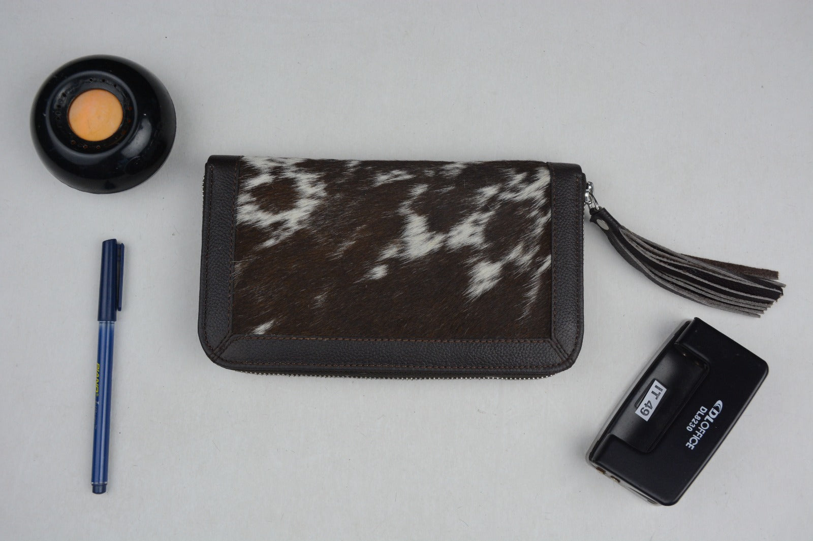 LAXURA sMALL- Real Cowhide Rug Wallet