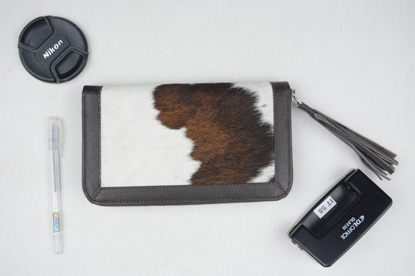 LAXURA sMALL- Cowhide Ladies Leather Purse