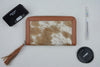 LAXURA sMALL- Cowhide Hair-on Leather Purse