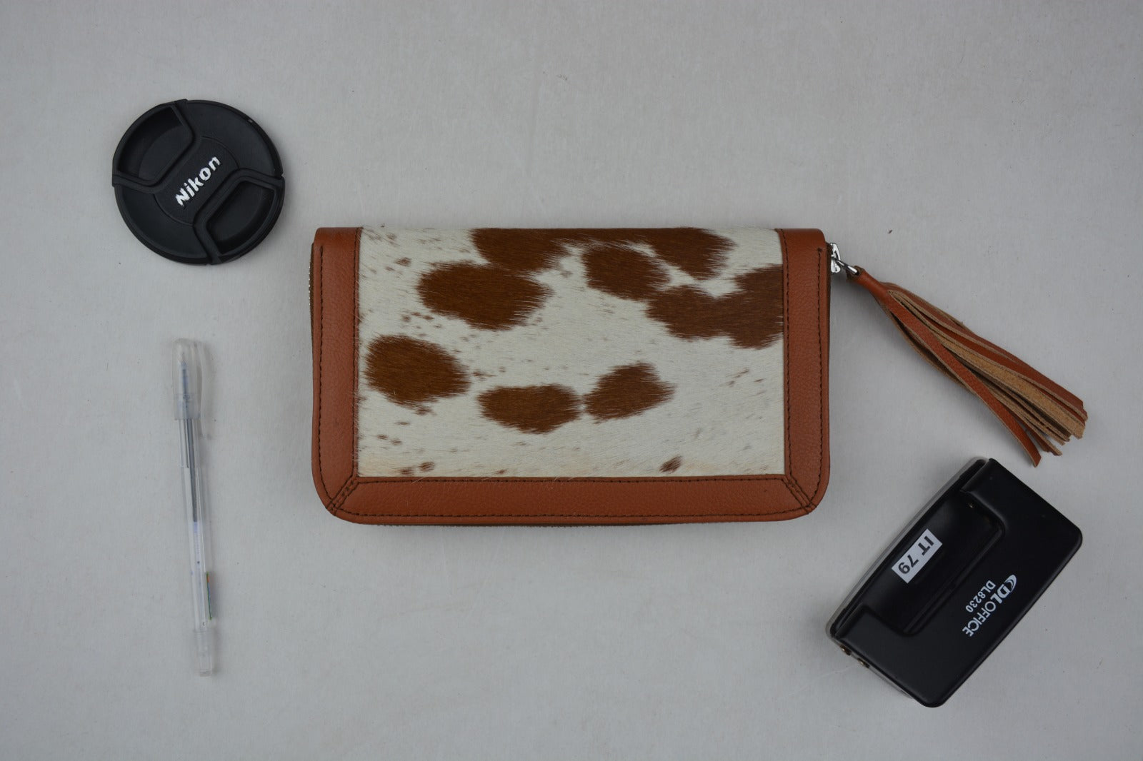 LAXURA sMALL- Genuine Leather Cowhide wallet