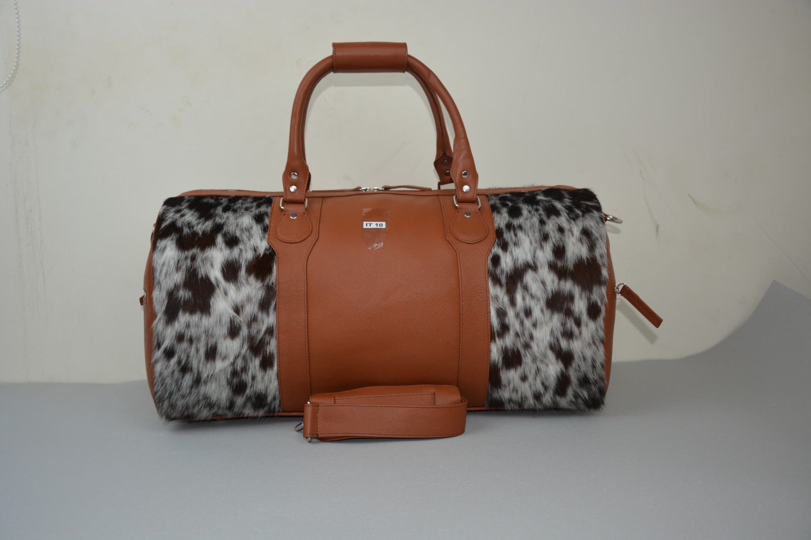 Hair-On Duffle Bag/ Gym Bag