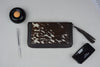 LAXURA sMALL- Hairon Cowhide Clutch