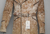 Cowhide Leather Trench Jacket - A Bold Elegance