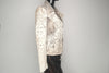 Classic Cowhide Leather Biker Jacket - Women