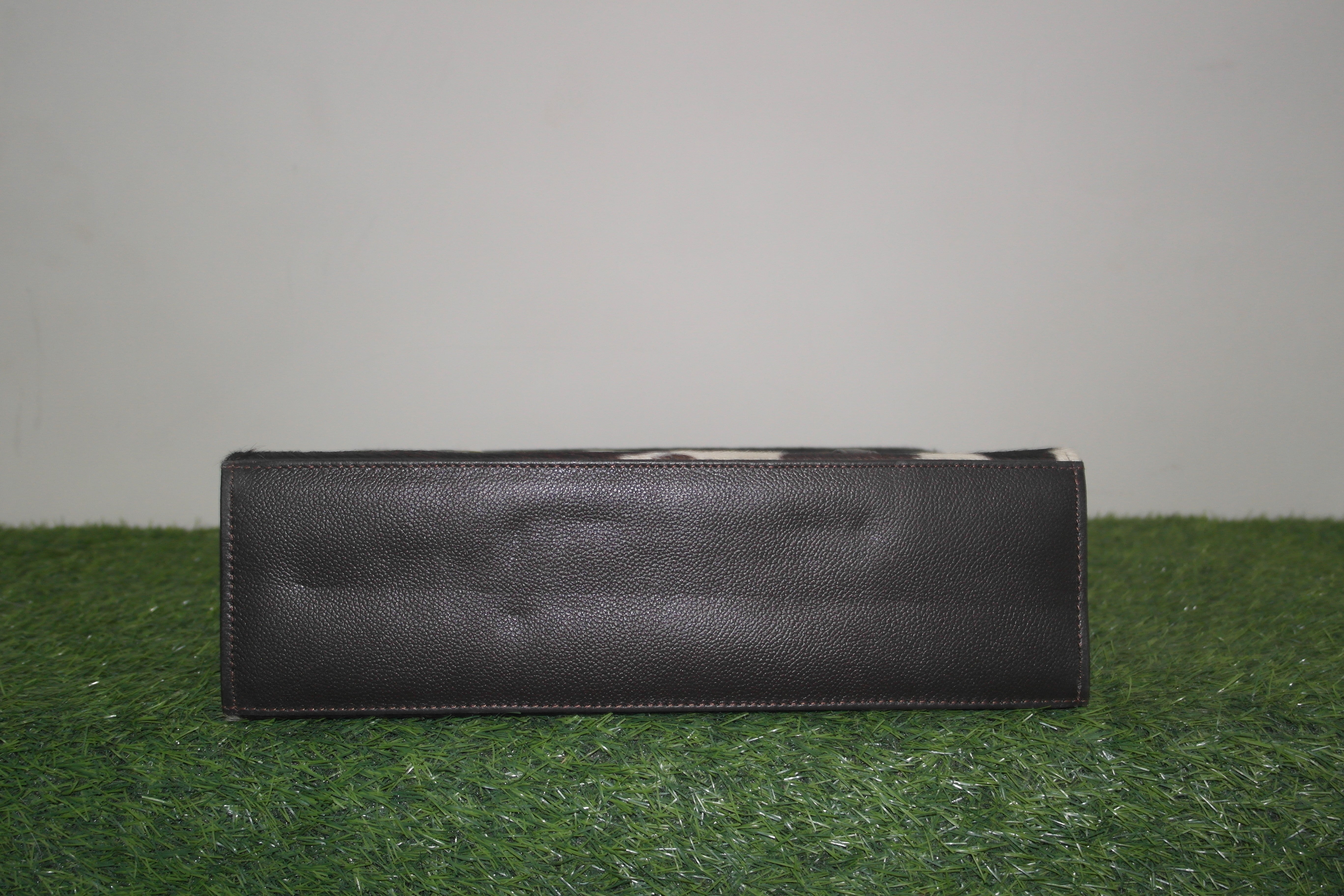 Cowhide Hainon Laptop Bag