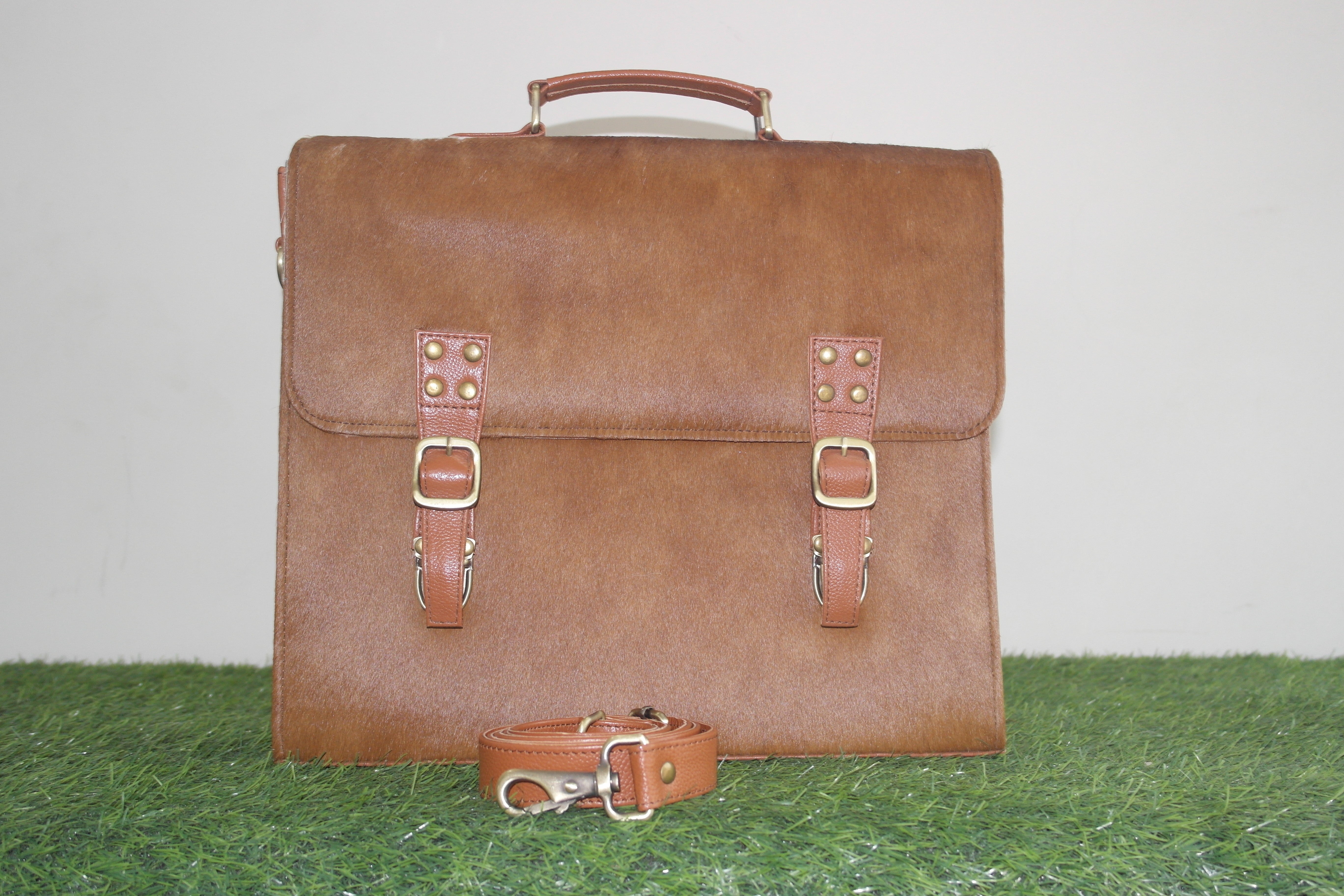 Cowhide Laptop/Hand Bag
