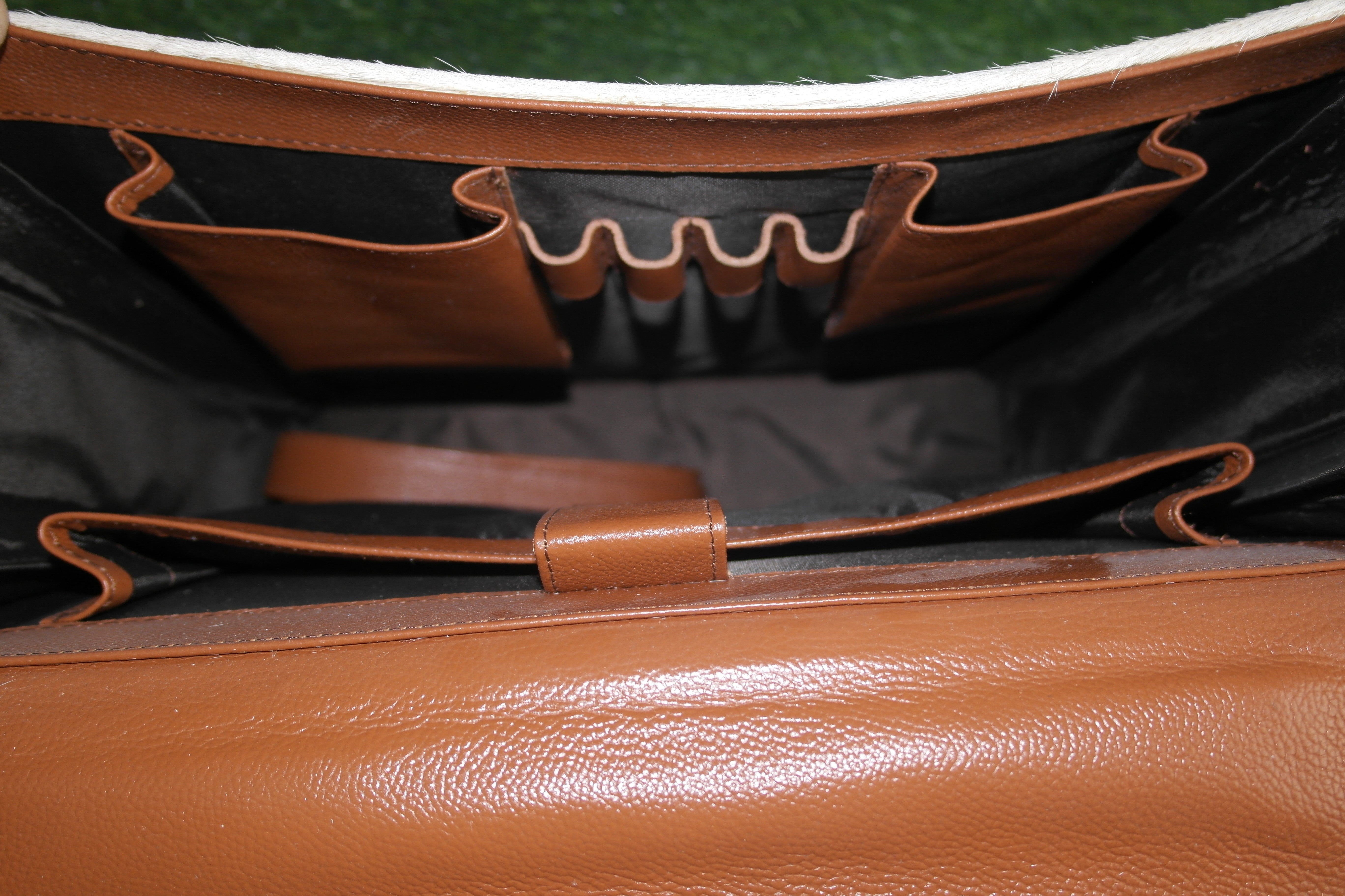 Cowhide Laptop/Hand Bag